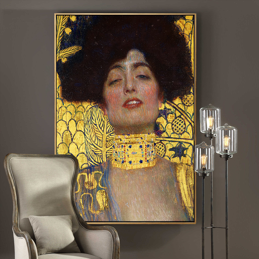 Judith By Gustav Klimt Mur Gallery